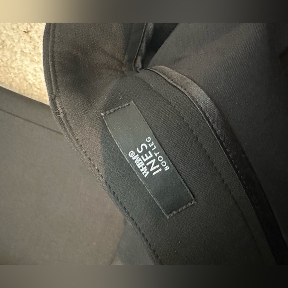 WHBM Black bootcut Ines Slacks - Picture 6 of 8